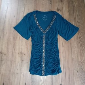 International Concepts Sequin Blouse